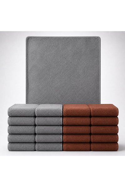 AutoFamily AUTO FAMILY Premium Microfiber Cleaning Cloth 36Pcs – 30 * 40cm 35...