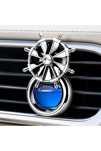 AutoFamily AUTO FAMILY Blue Car Air Freshener Vent Clip, Luxury Hanging Diffu...