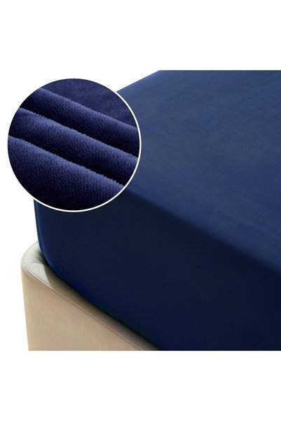 Nitki Cearceaf polar cu elastic Spod Igly i Nitki, 180x200cm, 100% microfibra...