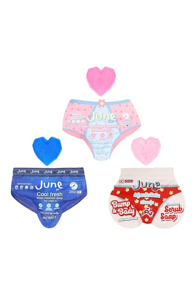 june جون صابون مكون من 3 قطع