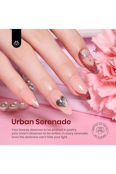 beetles Gel Polish Beetles Builder Gel 6 Pcs, 8 in 1 Strengthener Jelly Time to Relax Sheer Peach Clear Builder Nude Pi