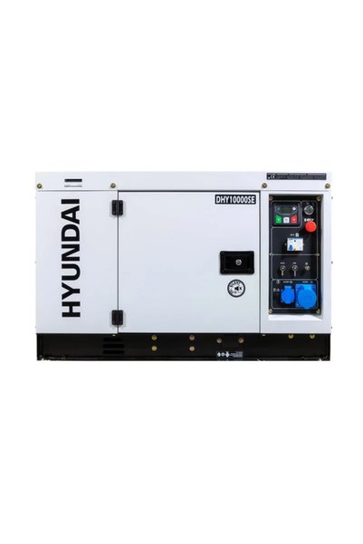 Hyundai Generator de curent trifazat DHY10000SE-T cu motor diesel, 10.6kVA