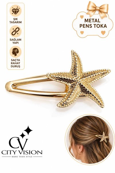 cityvision Starfish Model Metal Clamp Buckle - Medium Size