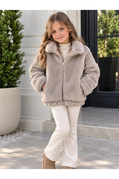 Zeyland Kız çocuk peluş mont