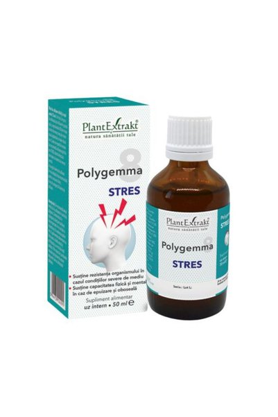 Plantextrakt Polygemma 8 Stres, Extract de plante, 50 ml