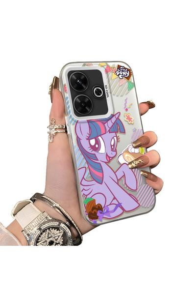 ucuc حافظة هاتف بنمط Twilight Sparkle متوافقة مع Xiaomi Redmi 13/13X مع لوحة ...