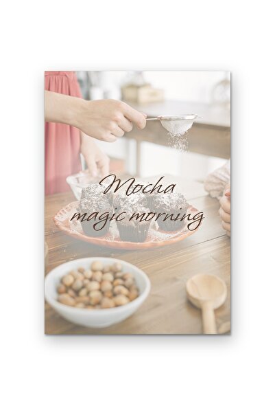 OEM Poster Cardboard 250g A4, Wall art Magical morning coffee, Wall decor