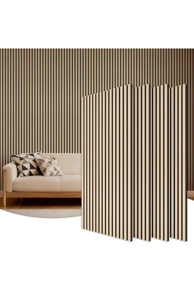 Dotail Set of 4 decorative acoustic panels, 120 x 60 cm, covered area 2.88 m²...