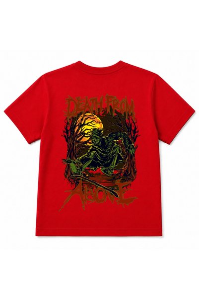 Rabona Fashion Death from Above - Grim Reaper Skateboard Gothic Kids Graphic ...