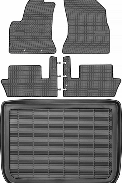 Max-Dywanik Citroen C4 Picasso Monovolum din 2006-2013 SET - covorașe auto di...