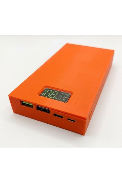 gözeler Çift USB 5V 2.4A LED Ekranlı Powerbank Kutusu (SADECE KUTU/ BOŞ KASA)