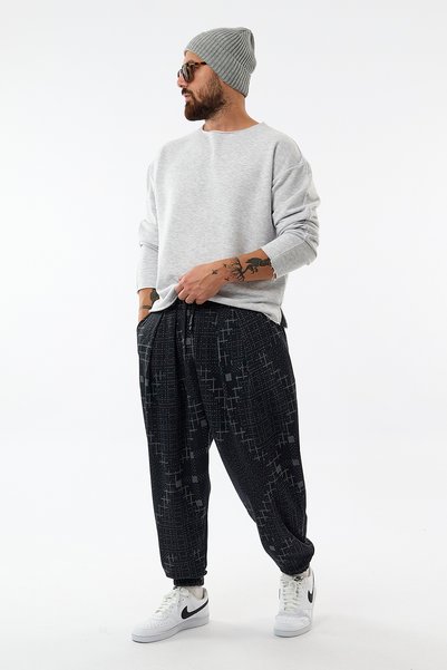 COCOPELLI Pantaloni jogger plisați Matrix pentru bărbați COC3644