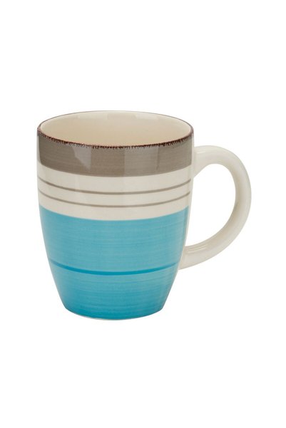 Cosy & Trendy Cană ceramică albastru/multicolor 36 cl Larissa Cosy&Trendy