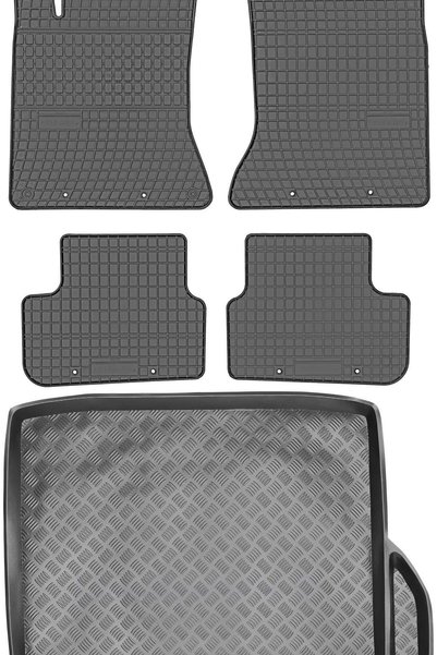 Max-Dywanik Mercedes CLA I Sedan Kombi din 2013-2019 SET - covorașe auto din ...