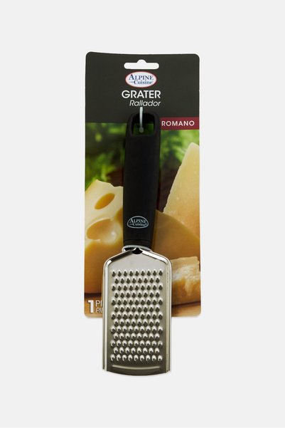 Alpine Cuisine Rossetti Stainless Steel Grater, Multicolor