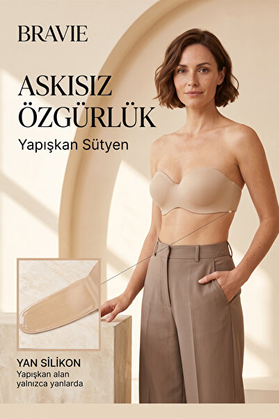 Bravie Laser Cut Silicone Bonding Bra