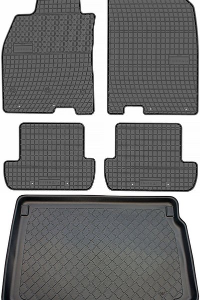 Max-Dywanik Renault Megane III Hatchback din 11.2008-12.2015 SET - covorașe a...