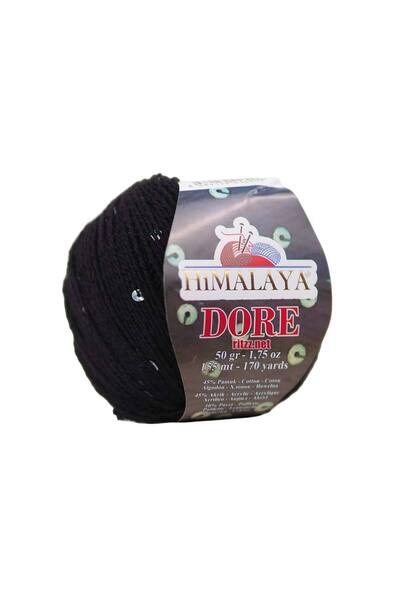 Himalaya Dore 61424 Negru - Paiete Argintii