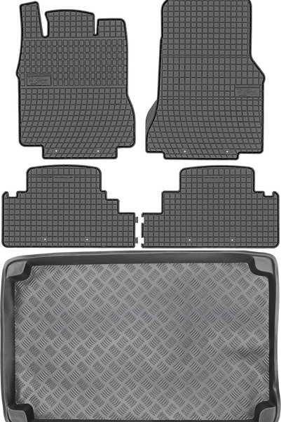 Max-Dywanik Mercedes A-Class W168 Hatchback din 1997-2004 SET - covorașe auto...