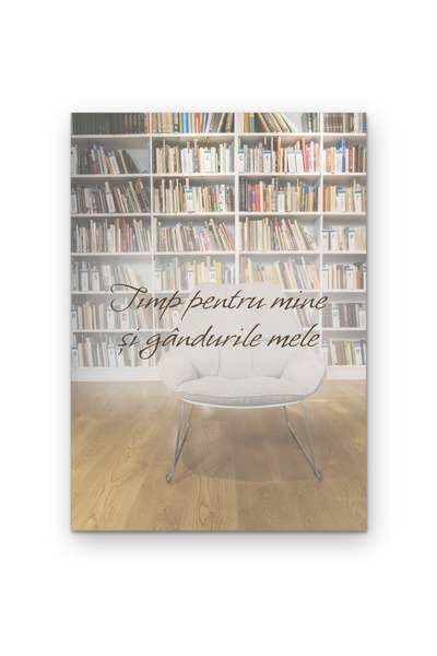 OEM Poster Carton 250g A4 Timp pentru mine si gandurile mele, Arta de perete