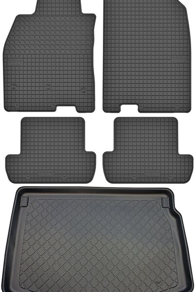 Max-Dywanik Renault Megane III Coupe din 11/2008-12/2015 SET - covorașe auto ...
