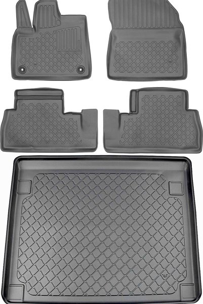 Max-Dywanik Peugeot Rifter Kombivan din 06.2018 SET - covorașe auto + covoraș...