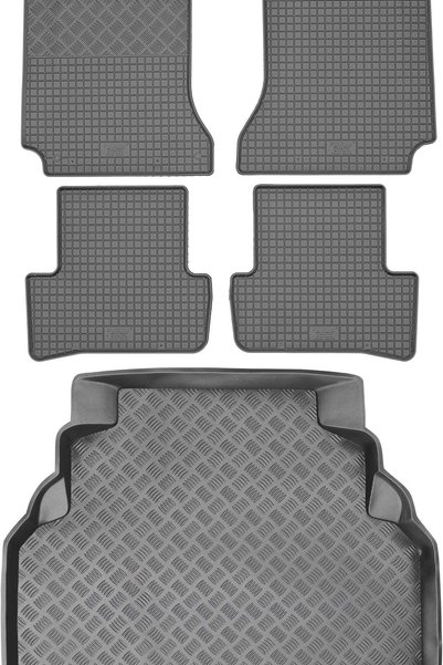 Max-Dywanik Mercedes C-Class W204 Break / Sedan din 2007-2014 SET - covorașe ...