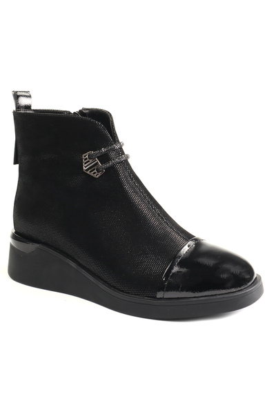 Epica Ghete dama piele naturala 1K370009 01 I-negru velur-37