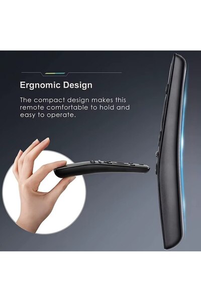 digital-play Telecomandă Smart TV, Digital-Play, neagră, 160x35x20mm