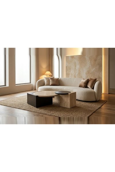 Vivense LİVİO ORTA SEHPA, TRAVERTEN