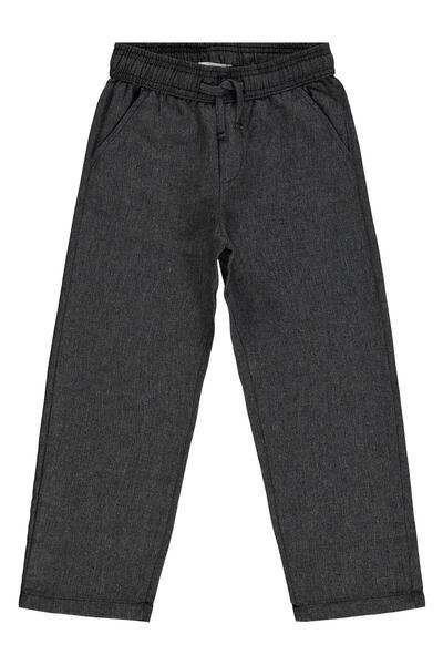 Civil Boys Pantalone na vezanje za uzrast 6-9 godina - crne