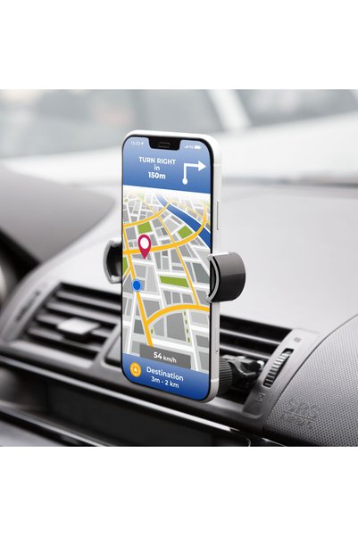 Alista Home Suport telefon auto pentru grila de ventilație, rotativ cu clemă ...