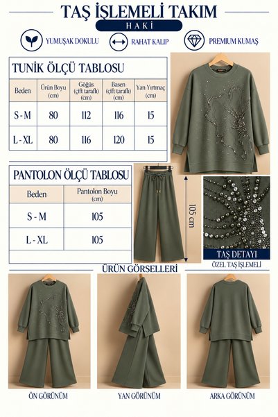 BURRASCA Stone-Embellished Soft Textured Flexible Premium Suit