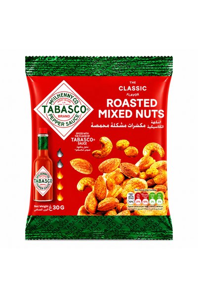 Tabasco مزيج من المكسرات المحمصة 30 جرام