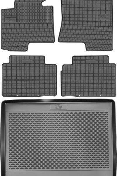 Max-Dywanik Hyundai ix35 SUV din 2010-2016 SET - covorașe auto din cauciuc + ...