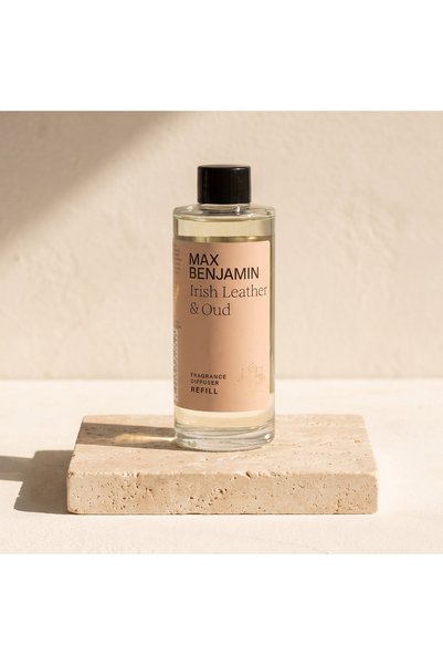 Max Benjamin Irish Leather and Oud Diffuser Refill - 150 ml
