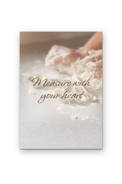 OEM Poster Decorativ Masoara cu Inima Ta, Design Minimalist Motivational, Car...