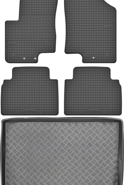 Max-Dywanik Hyundai ix20 Monovolum din 2010-2018 SET - covorașe auto din cauc...