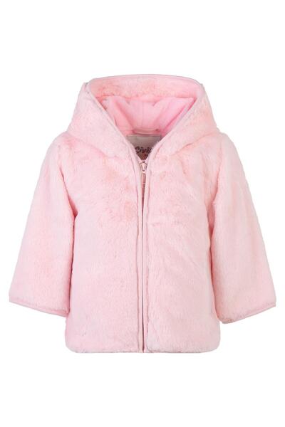 Civil Baby Zippered Lamb Coat for 6-18 Months - Pink