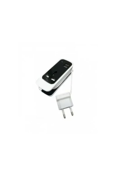 OEM Φορτιστής 3-in-1 Dual USB Universal Socket για Smartphones/Tablets/Laptop...