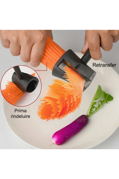 Magdeal Feliator Spiralat Multifuncțional pentru Decorarea Legumelor