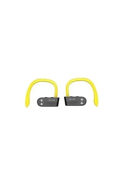 AWEI Ακουστικά Bluetooth T2 TWS, σε Κίτρινο Χρώμα