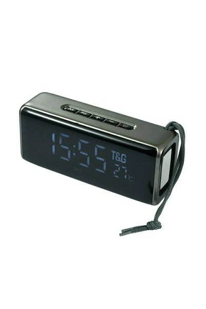 TG Ηχείο Bluetooth 5W Μαύρο T&G TG-174