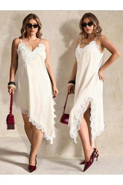 Sheya Rochie midi, crem
