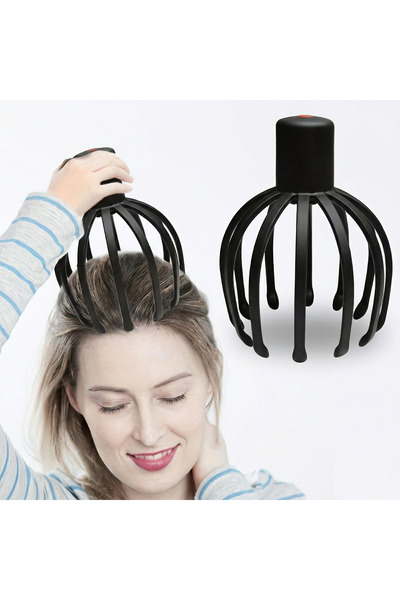 Magdeal Electric Scalp Massager with Octopus Claws, USB Rechargeable, 3 Adjus...