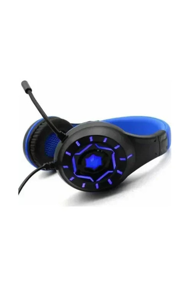 Komc G315 Ακουστικά Gaming (3.5mm / USB) Μπλε