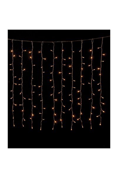 OEM Χριστουγεννιάτικα φωτάκια λαμπάκια 100 Led κουρτίνα επέκταση εξωτερικού χ...