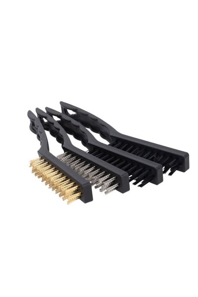 OEM Oxford Wire Brush Set OX340 – Σετ 4 Βούρτσες Καθαρισμού Ορείχαλκου, Inox ...