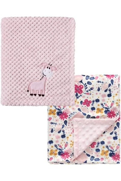 CREVENT 102x102cm 100% Organic Floral Cotton Muslin Baby Blanket for Newborns...