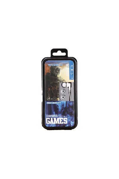 OEM Ενσύρματα ακουστικά GAMES GM028, σε λευκό χρώμα